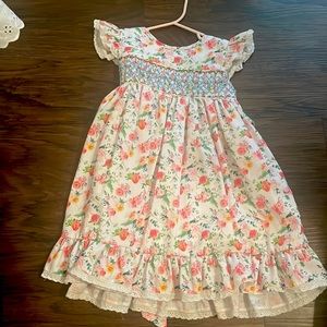 Sweet Larose Smocked Dress